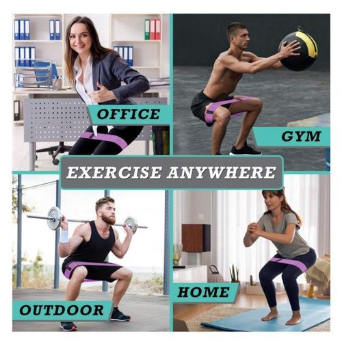 Resistance Bands Set Fitness Exercise Bands Elastic Workout Bands Booty Yoga Sports Fitness Bands