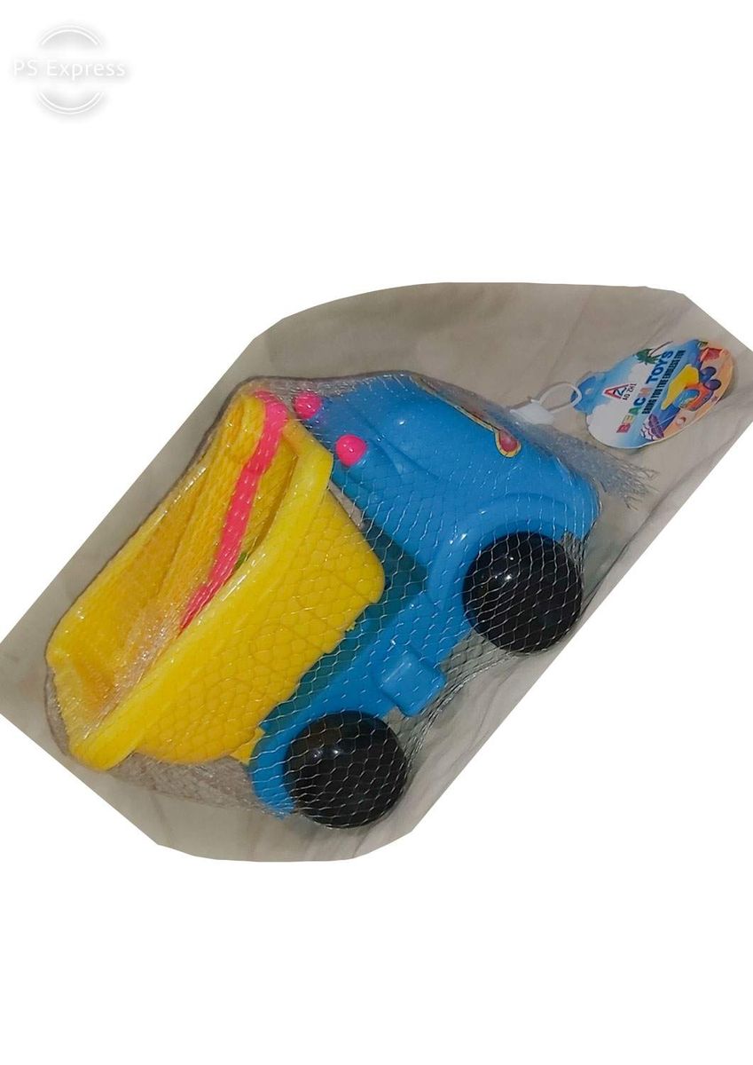 Children Toy Truck- Blue With Yellow