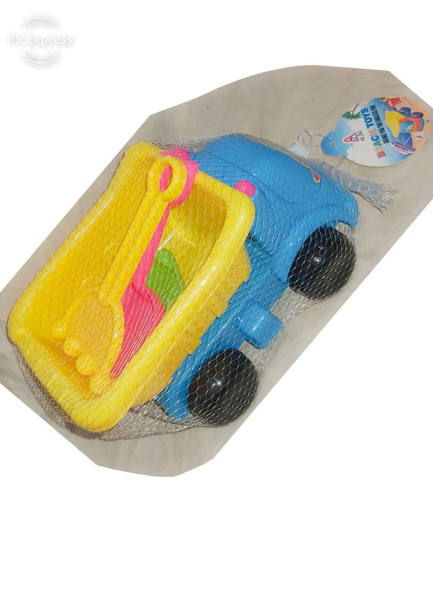 Children Toy Truck- Blue With Yellow