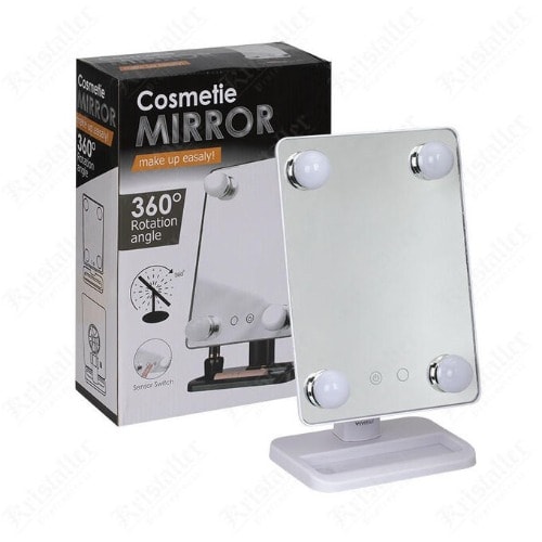 360 Rotation Cosmetic Mirror Tabletop Makeup Mirror