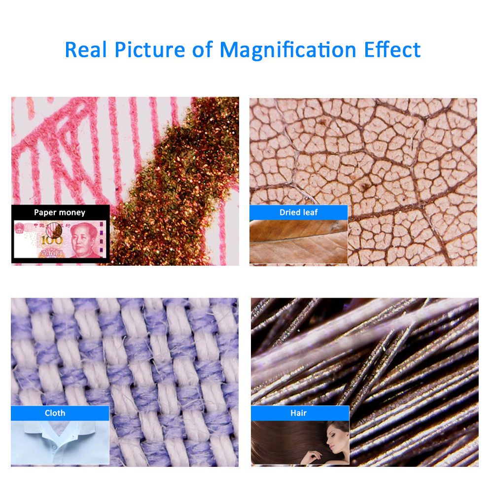 Portable USB Digital Microscope 1000x Magnification Camera 8