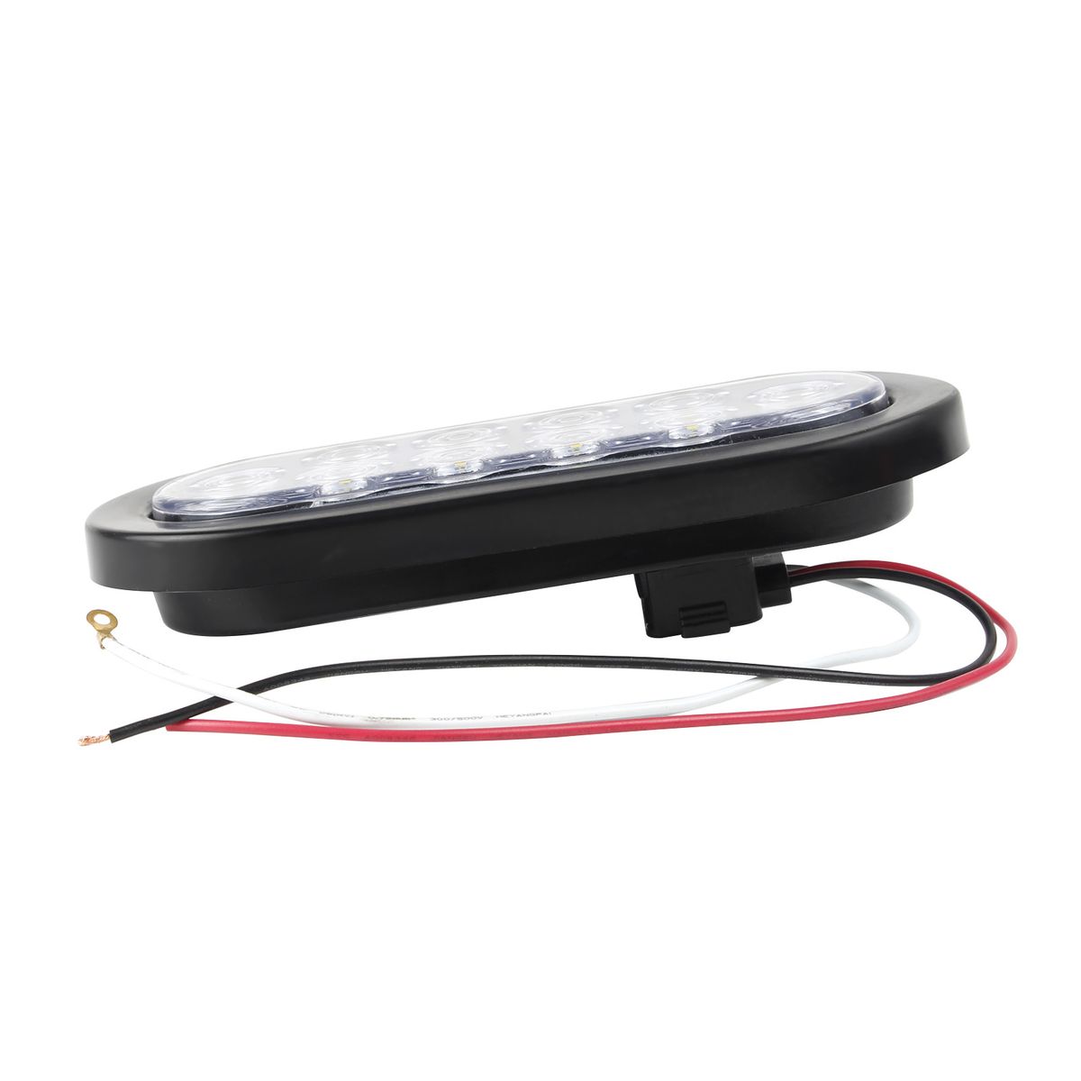 2PCS Oval Sealed LED Turn Signal And Parking Light Kit With