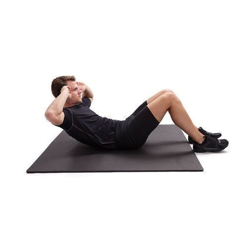 4in1 Interlock Mat For Exercise-Black