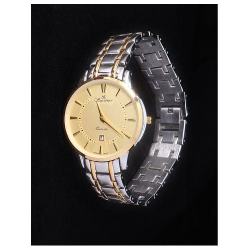 Elegant Female   Silver With Touch Of Gold Watch