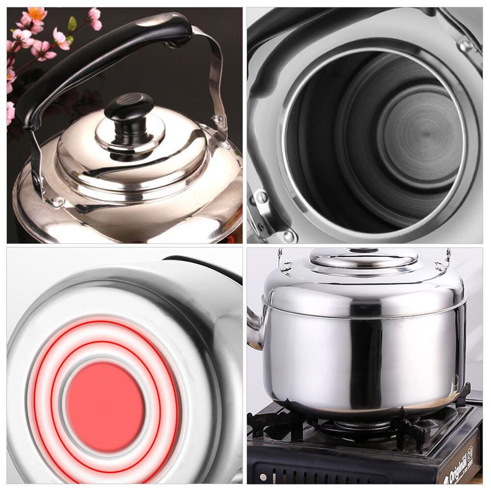 5.2L Induction Cooker Gas Universal Kettle Stainless