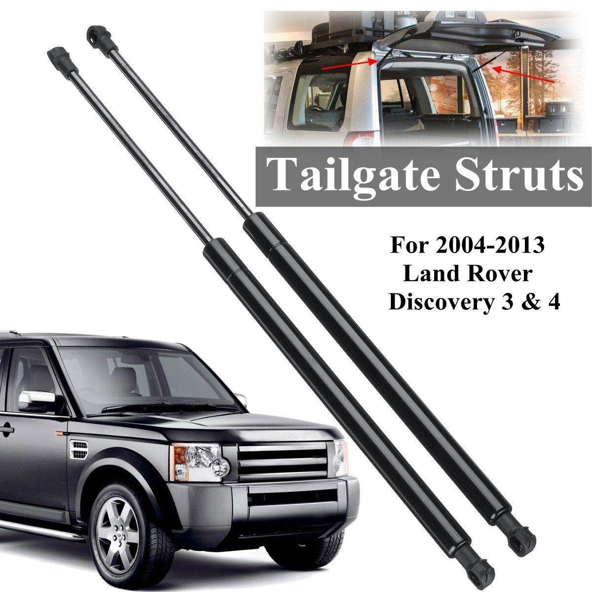 2x Upper Tailgate Boot Gas Struts For Land Rover Discovery 3 & 4 04-13