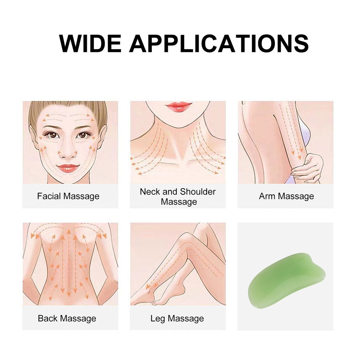 Guasha Board Gua Sha Facial Tool Gua Sha Scraping Massage