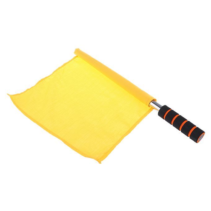 Referee Football Soccer Hocky Lineman Flag Hand Flag Sports Yellow