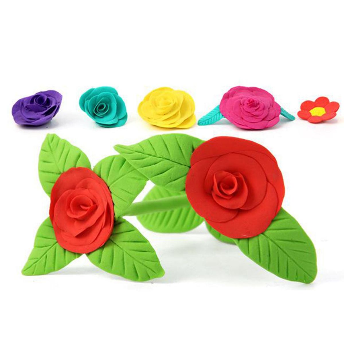 Color Play Dough Model Tool Toys Set,D