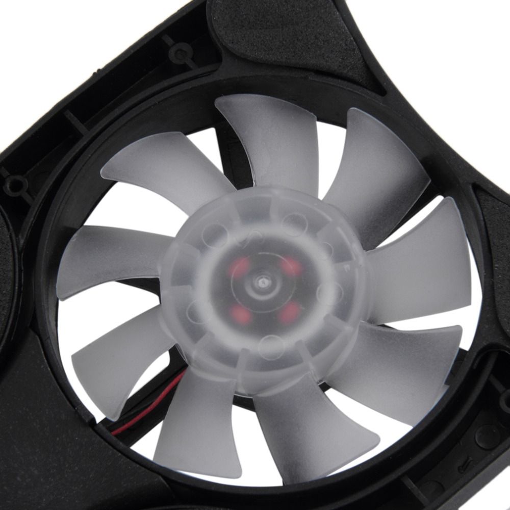 1 Pc Usb Double Fans Port Mini Portable Ocus Notebook 14
