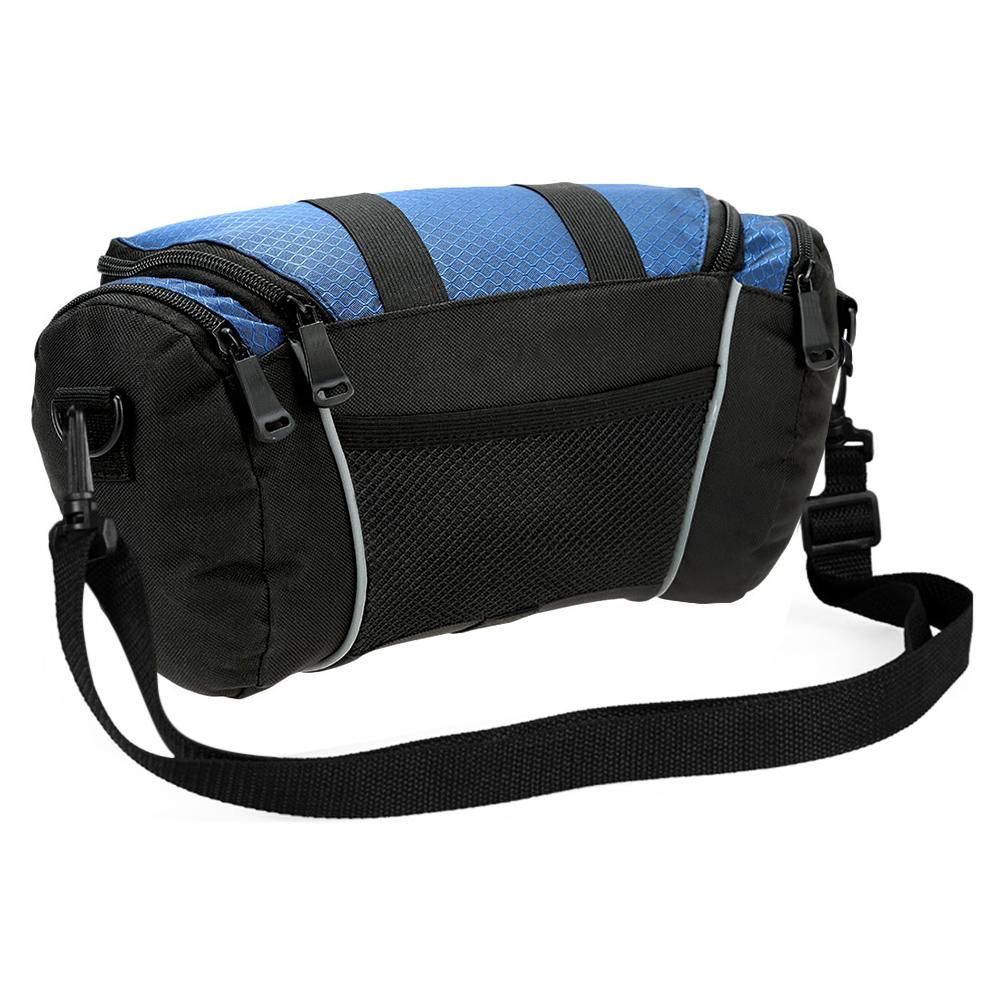 Bike Handlebar Bag MTB Riding Cycling Bicycle Front Tube Basket Pack Shoulder Bag