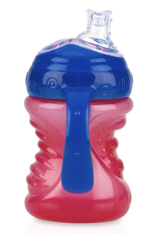 1st Sipeez No Spill Grip N SIp Cup 240ml Blue/Red