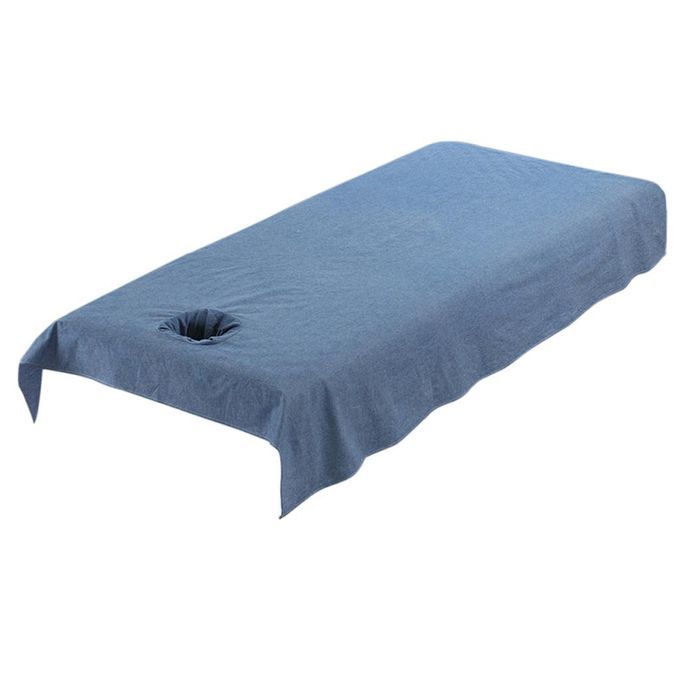 Pro Washable Cotton Acupuncture  Table Bed Couches Dark Blue