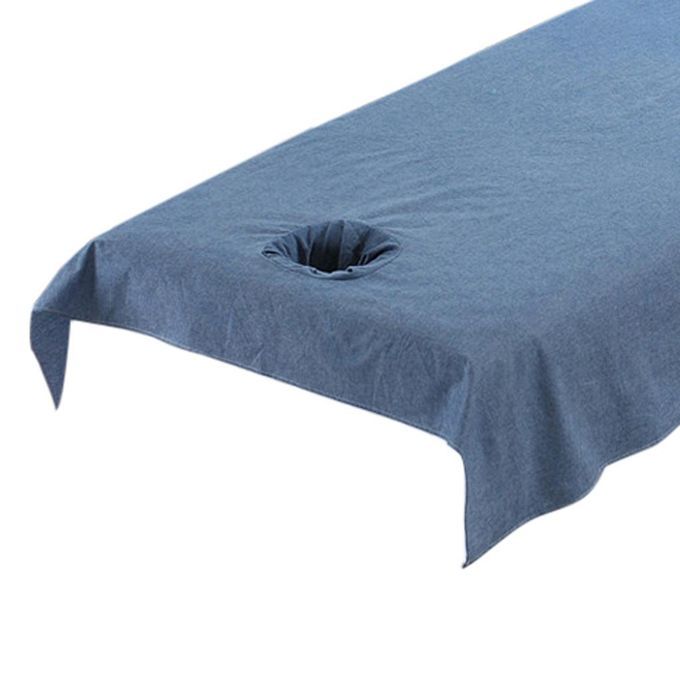 Pro Washable Cotton Acupuncture  Table Bed Couches Dark Blue