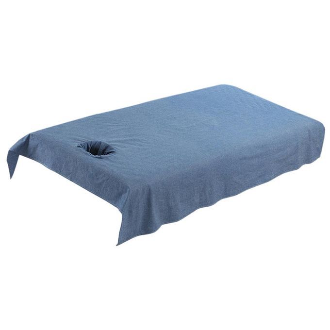 Pro Washable Cotton Acupuncture  Table Bed Couches Dark Blue