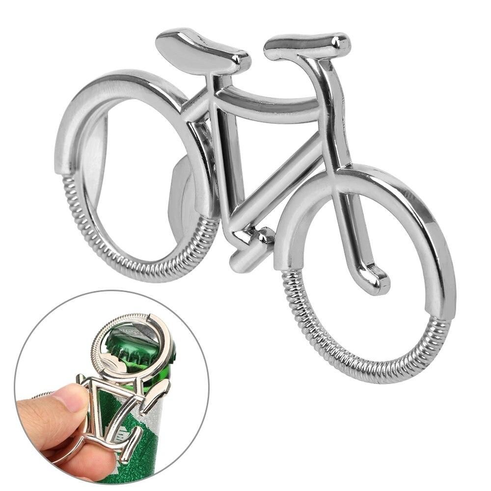 Key ring Bottle Opener Beer Soda Bottle Opener Key Chain Gift for Bicycle Lover Zinc Alloy Bike Shape