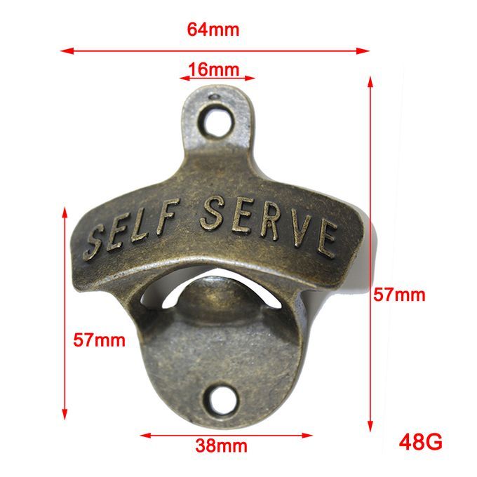 Bottle Opener Wall Mounted