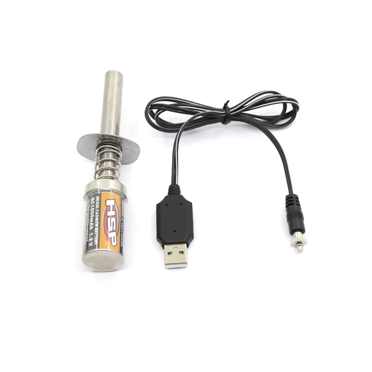 RC 1.2 V 1800Mah Rechargeable Glow Plug Starter Lgniter Kit