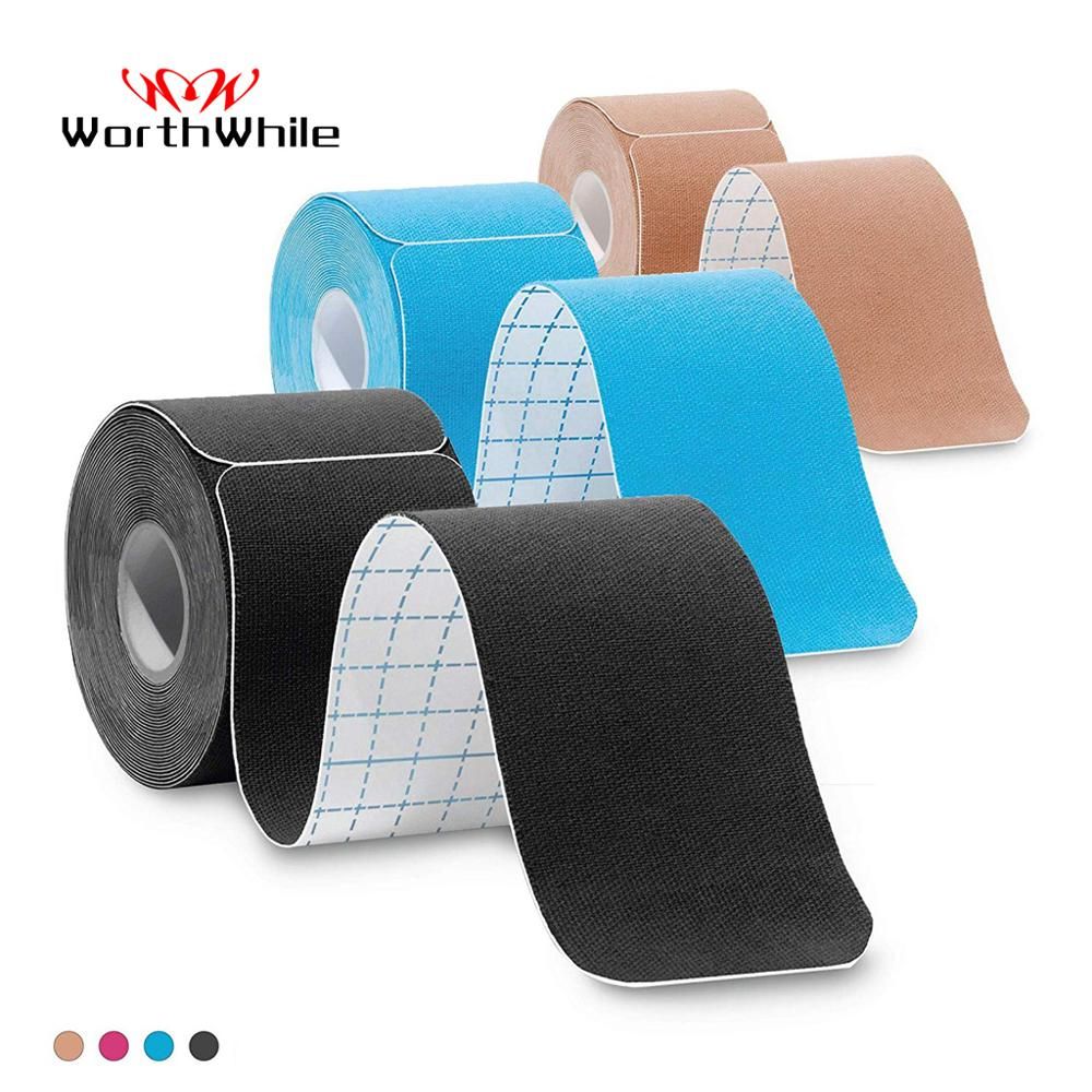 Worthwhile 5cm*5m Pre Cut Kinesiology Tape Athleti