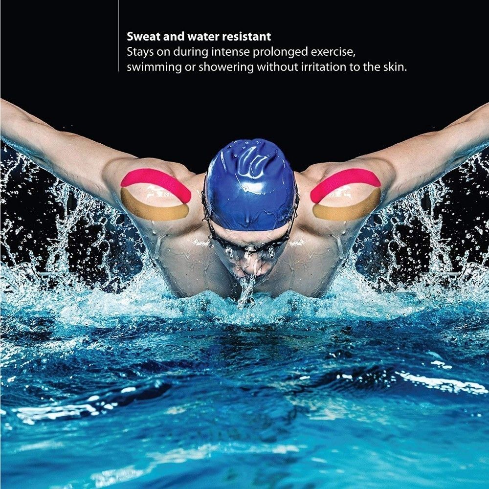 Worthwhile 5cm*5m Pre Cut Kinesiology Tape Athleti