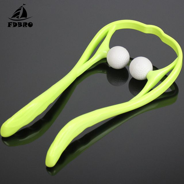 Fdbro Neck Massager For Neck And Shoulder Dual Trigger Tool