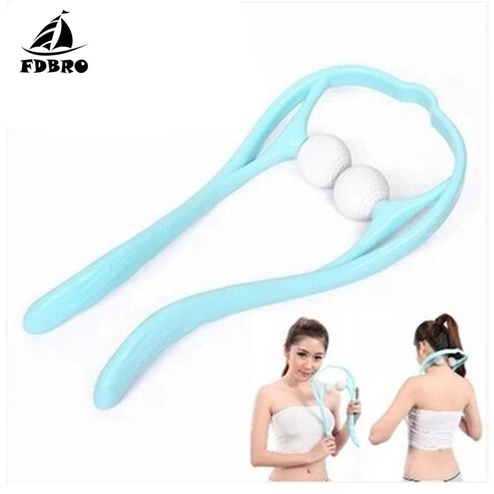 Fdbro Neck Massager For Neck And Shoulder Dual Trigger Tool