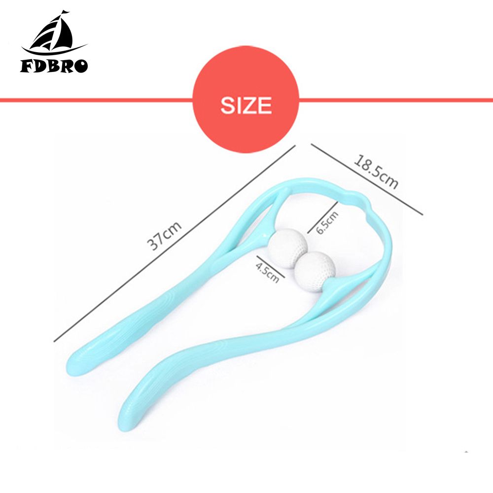 Fdbro Neck Massager For Neck And Shoulder Dual Trigger Tool