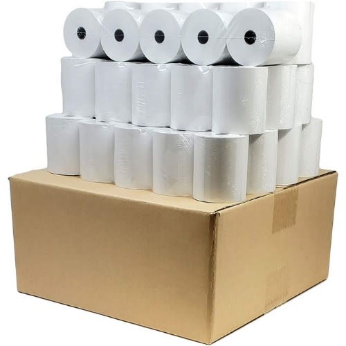 Pos Thermal Paper Roll 57mm X 50mm - 100 Rolls