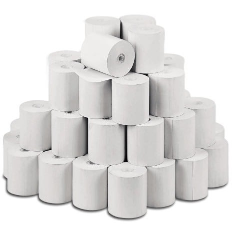 Pos Thermal Paper Roll 57mm X 50mm - 100 Rolls