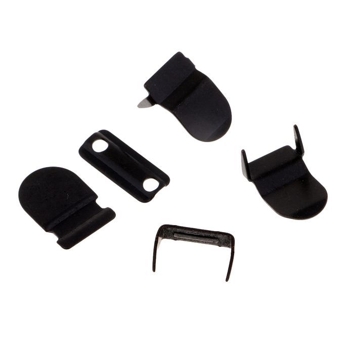 20 Sets Made Of Copper Black Trouser Skirt NoSew Hook And Eye Black