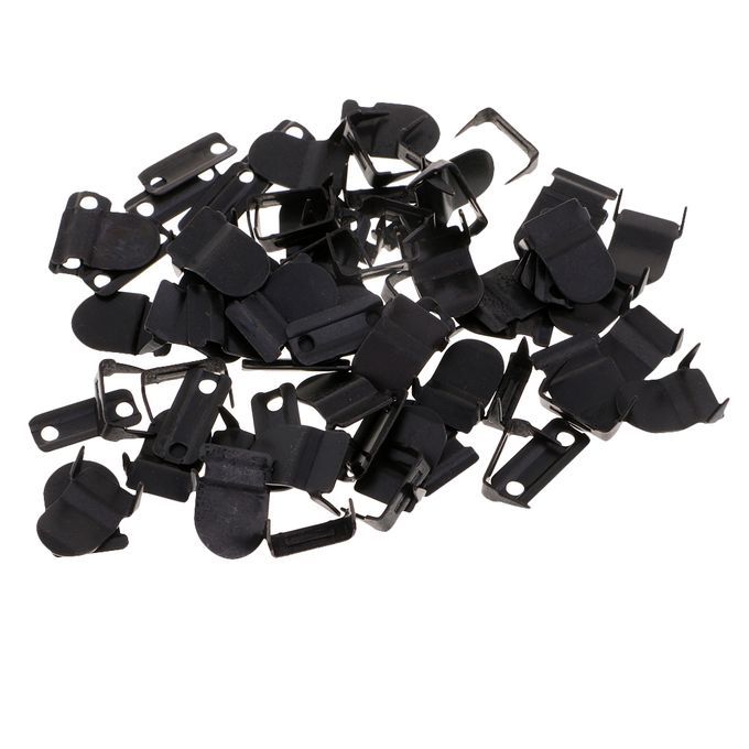 20 Sets Made Of Copper Black Trouser Skirt NoSew Hook And Eye Black
