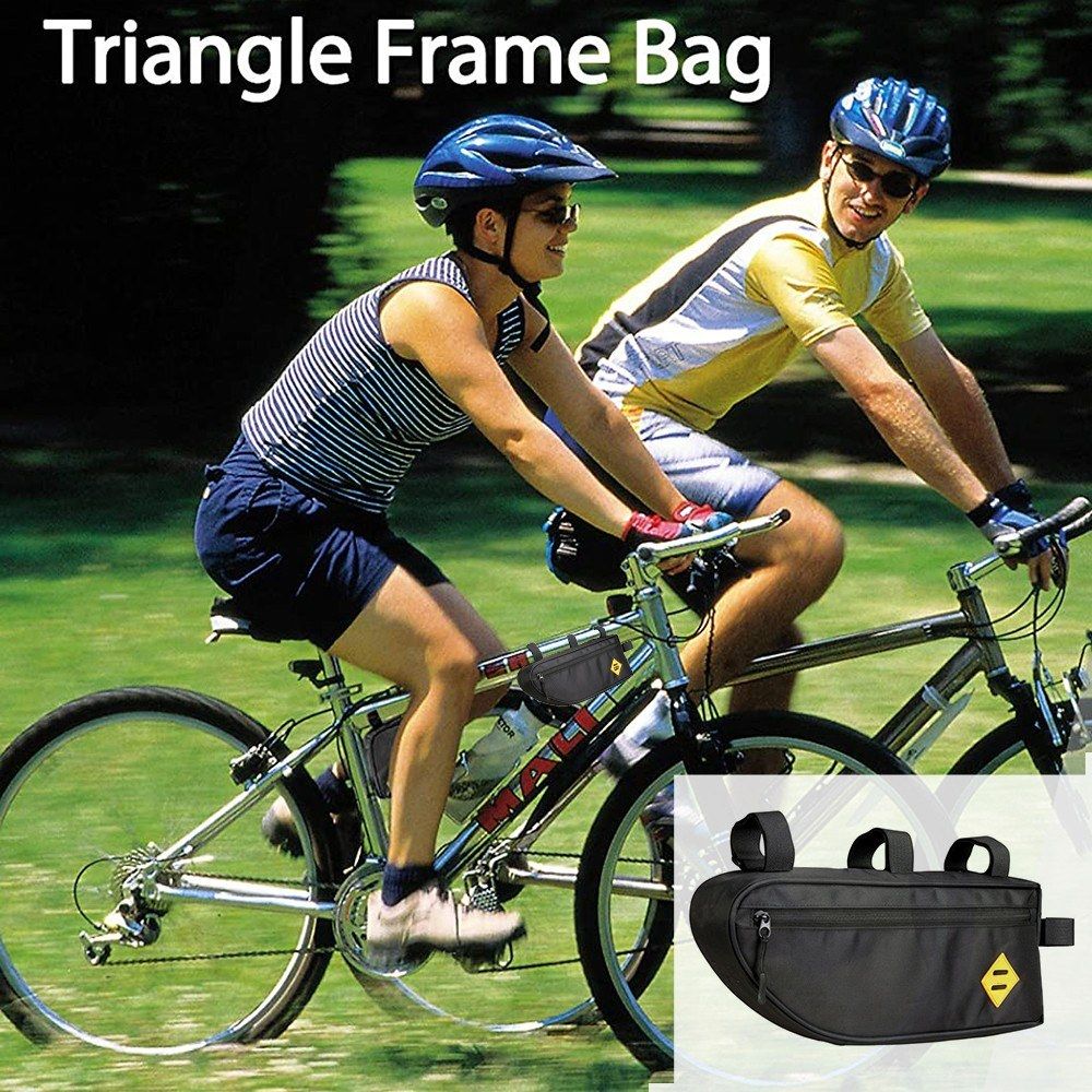 Bike Bicycle Triangle Frame Bag Bicycle Storage Bag Pack