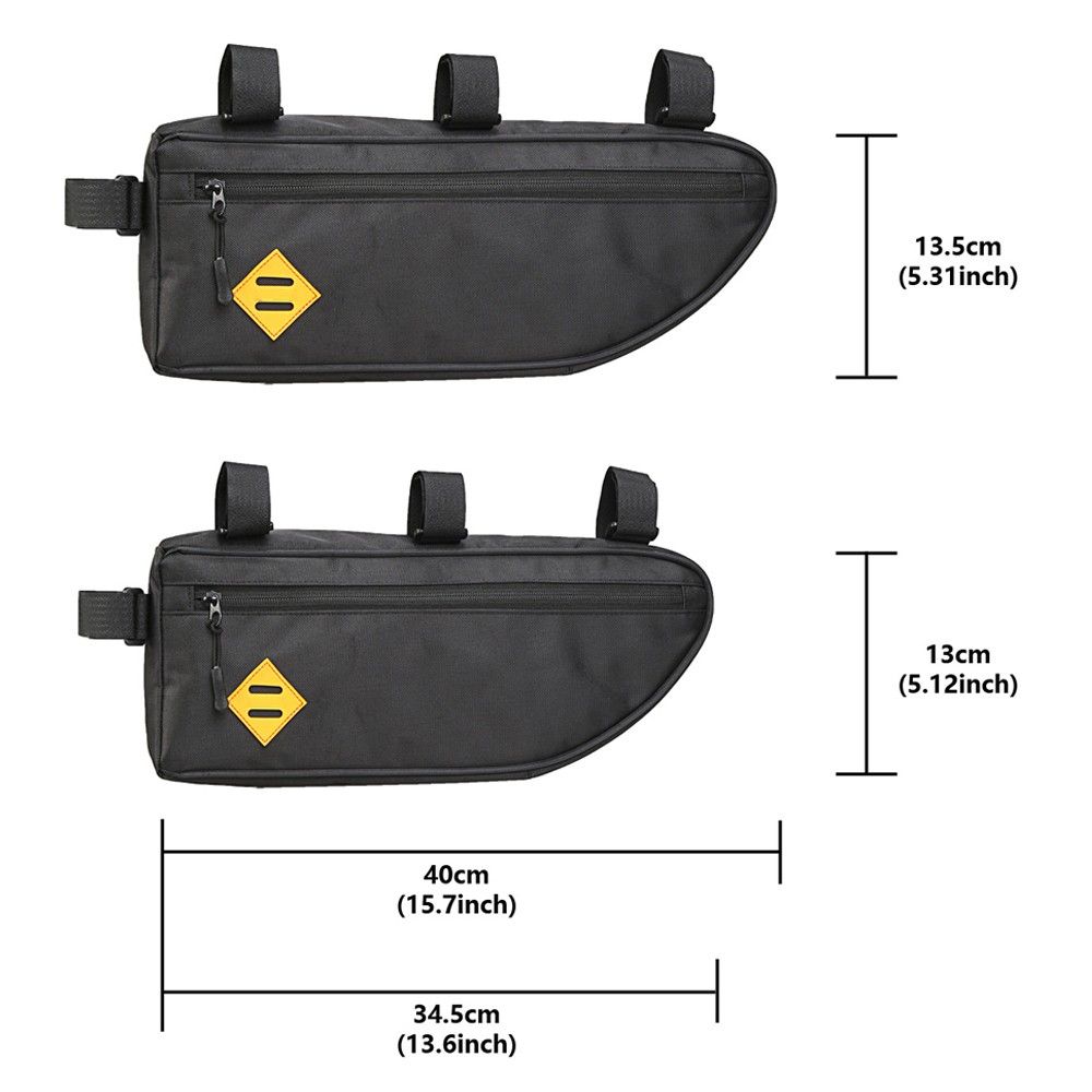 Bike Bicycle Triangle Frame Bag Bicycle Storage Bag Pack