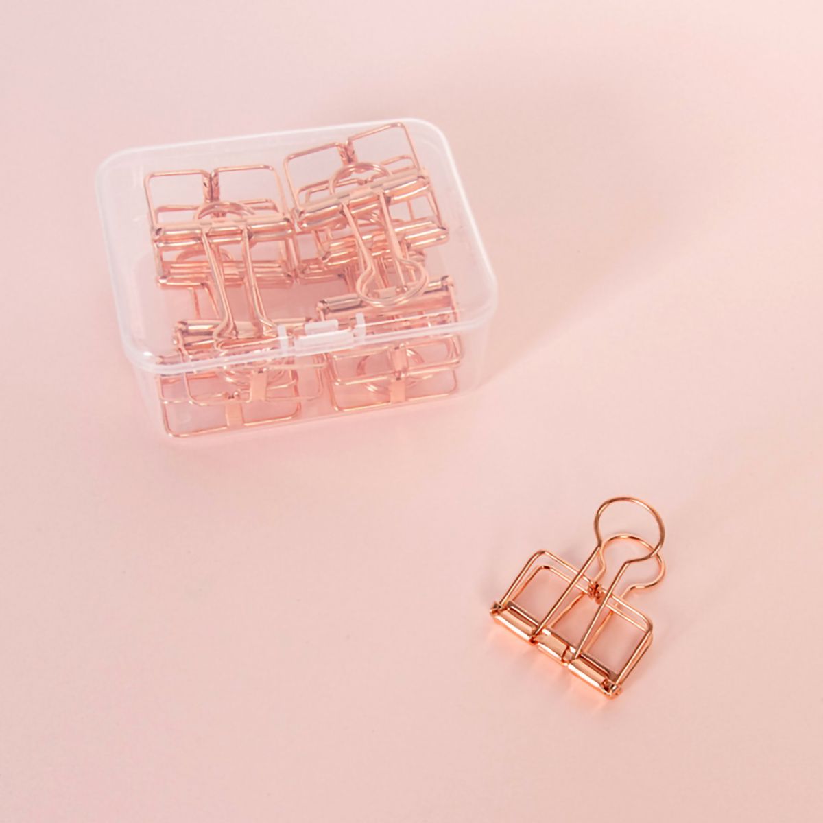 Metal Wire Paper Clamp Binder Clips Colored Multifunction