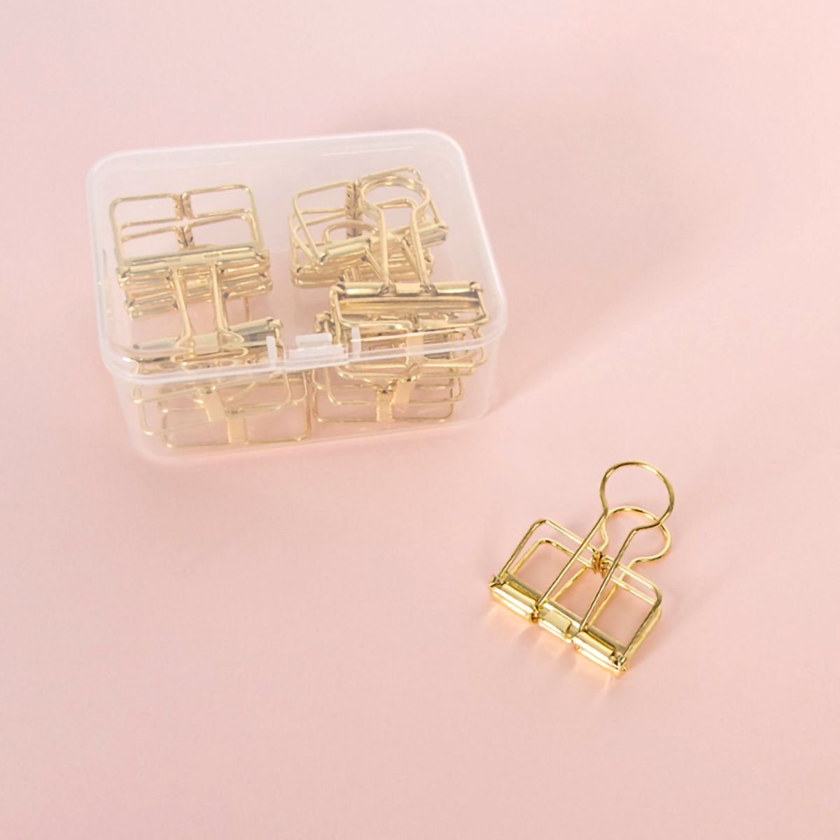 Metal Wire Paper Clamp Binder Clips Colored Multifunction