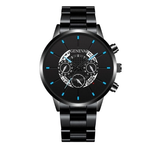 Stainless Steel Strap Waterproof Quartz Wrist Watch
