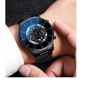 Stainless Steel Strap Waterproof Quartz Wrist Watch