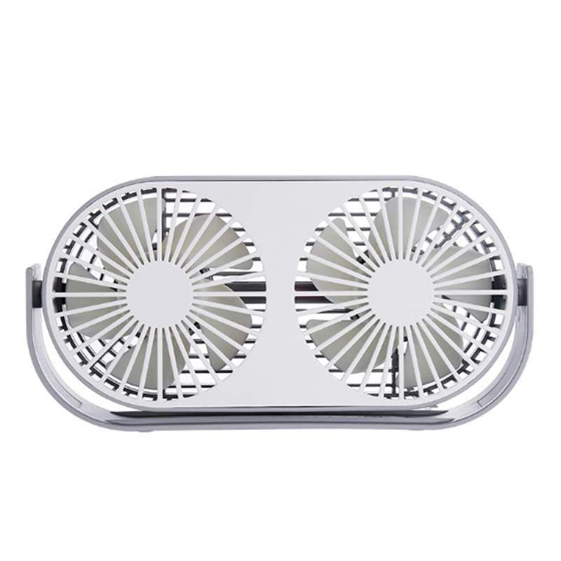 DMWD Mini USB Dual Rotatable Fan With Aroma Portable