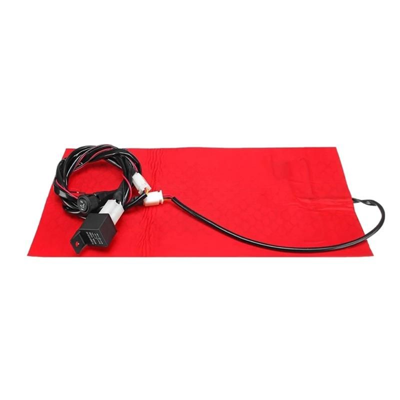 25W 12V Universal Motorcycle ATV Seat Heated Cushion Winter