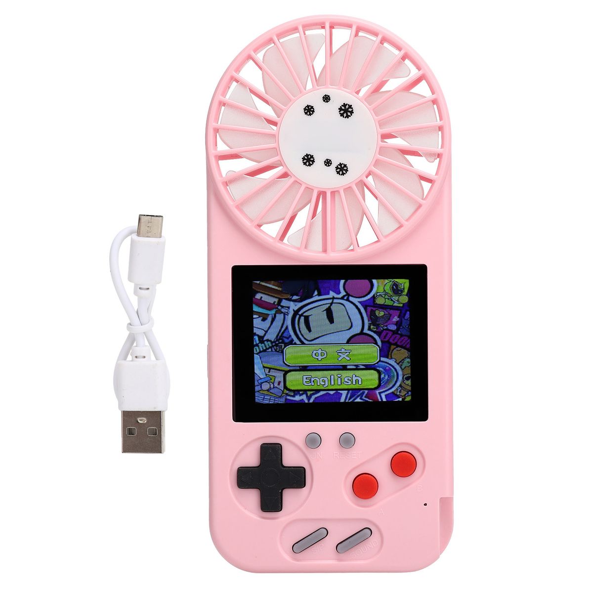 Handheld Game Console Fan Color Display 500 In 1 Game