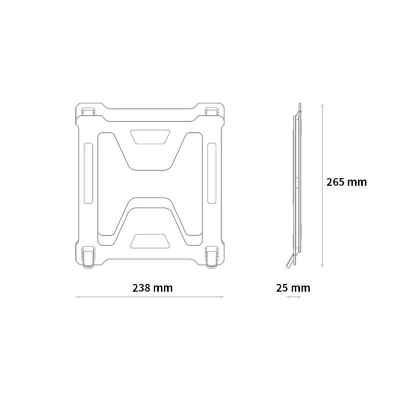 Ergonomic Stand For Laptops And Tablets
