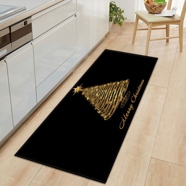 Thregost Flannel Microfiber Long Floor Mat Merry C