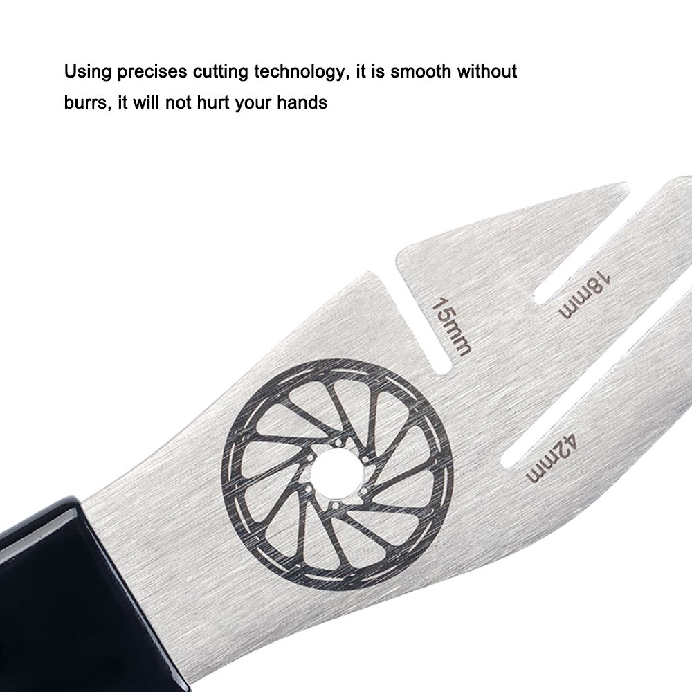 Bike Rotor Truing Fork Bicycle Disc Brake Alignment Tool