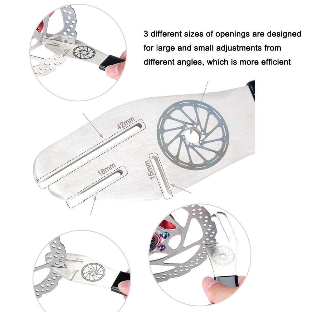 Bike Rotor Truing Fork Bicycle Disc Brake Alignment Tool