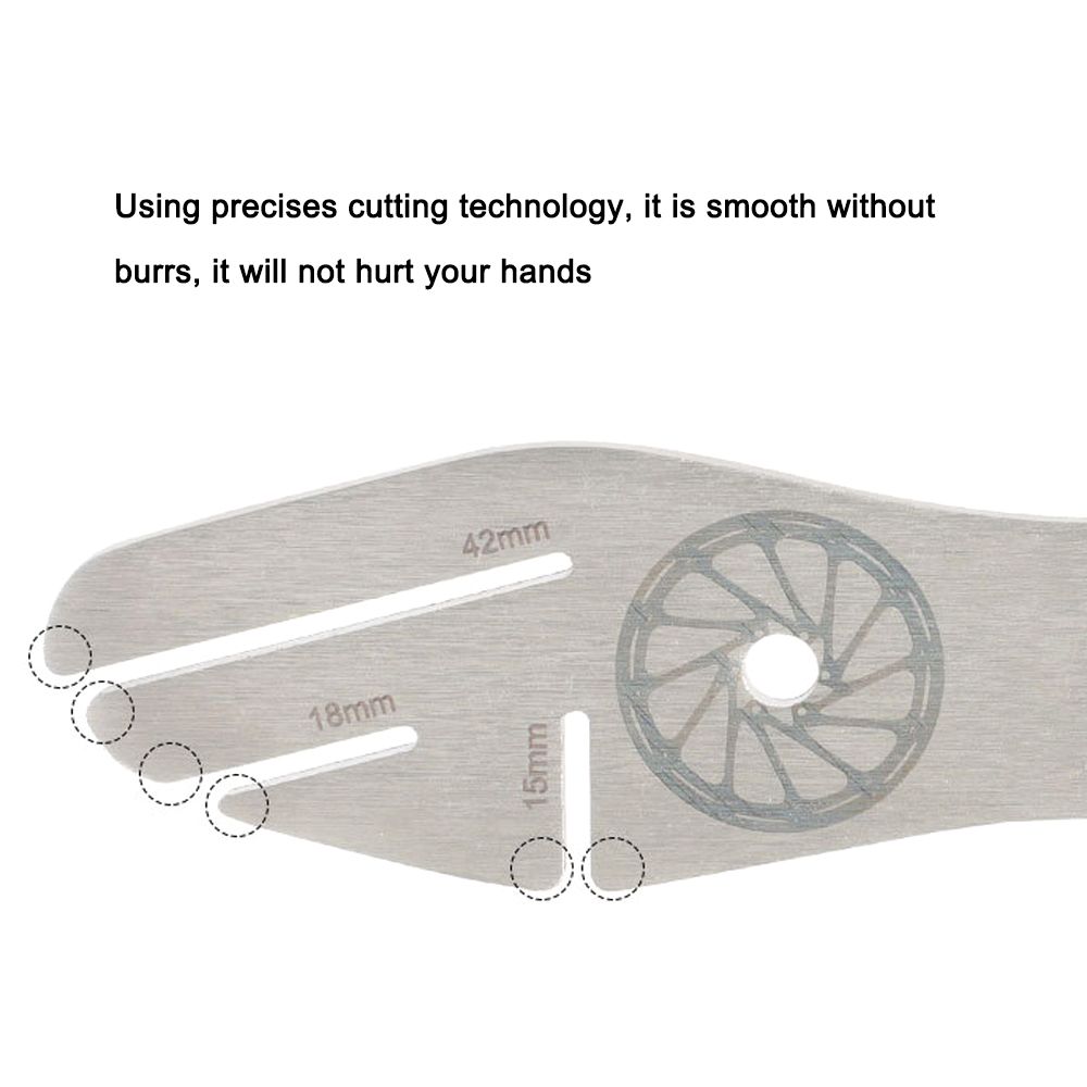 Bike Rotor Truing Fork Bicycle Disc Brake Alignment Tool