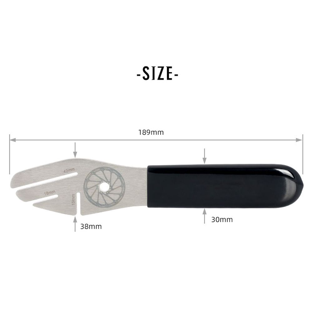 Bike Rotor Truing Fork Bicycle Disc Brake Alignment Tool
