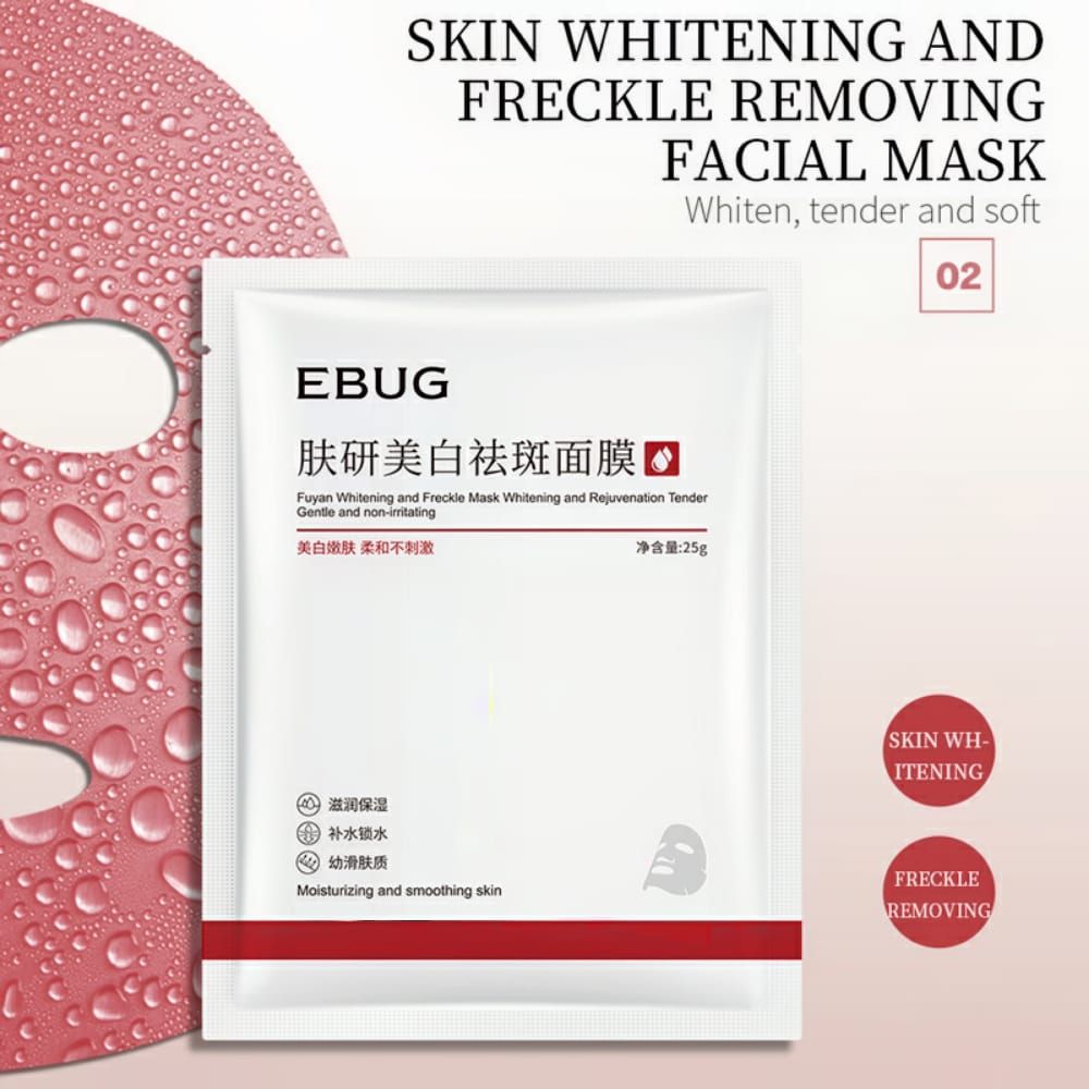 Sunburn, Dark Spots & Freckles Removal Cream + Sheet Mask + Astaxanthin Serum 2ml