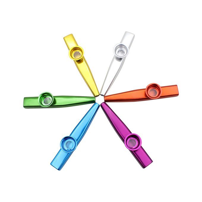 Kazoo Aluminum Alloy Metal With 5pcs Flute Diaphragm Gift