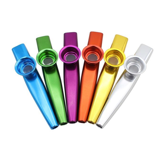Kazoo Aluminum Alloy Metal With 5pcs Flute Diaphragm Gift