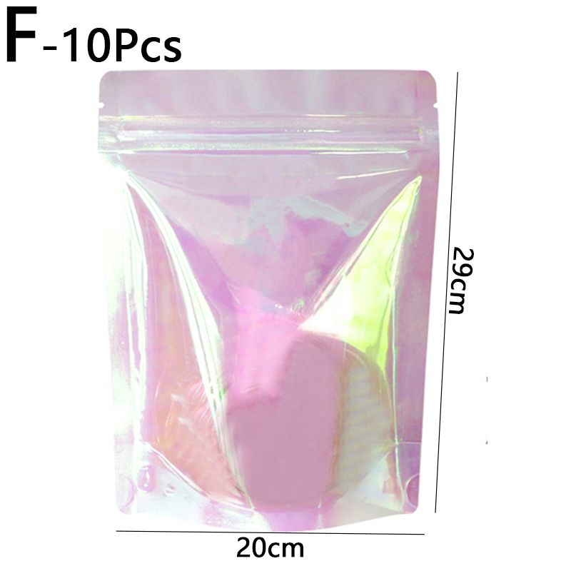 Food Storage Leaves Mylar Ziplock Bags Waterproof Packaging 7x10cm Cooki Transparent Bag Plastic Print Storage Pouches-Dark Gray-10Pcs